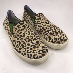 ROTHYS The Original Slip On Sneaker Desert Cat Leopard Print Loafer